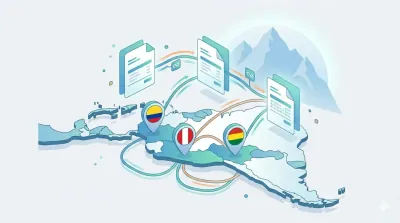 Sistemas de facturas en Colombia, Perú y Bolivia (2026)