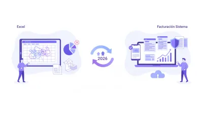 Facturación sistema vs Excel: por qué cambiar en 2026