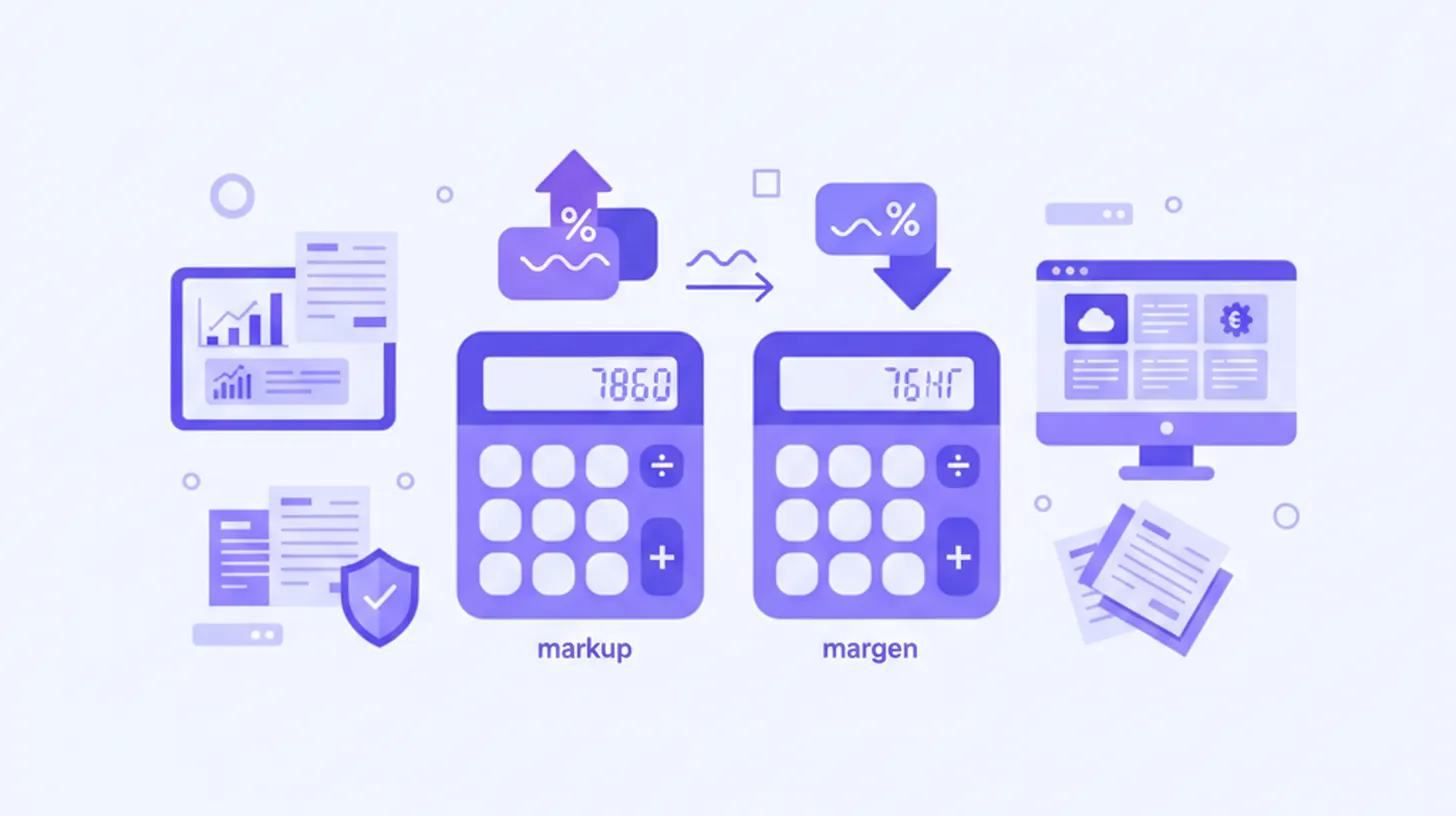 markup vs margen: diferencias y cómo se calculan 2026