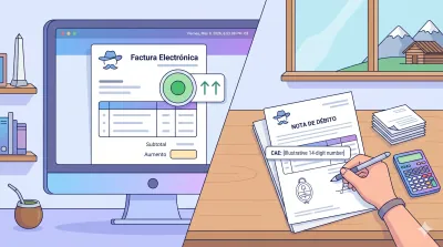 Notas de débito electrónicas AFIP: cuándo y cómo emitirlas (2026)